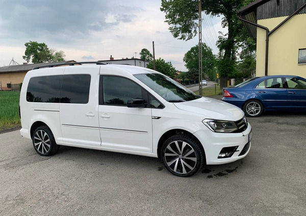 Volkswagen Caddy cena 76000 przebieg: 130452, rok produkcji 2018 z Pszczyna małe 466